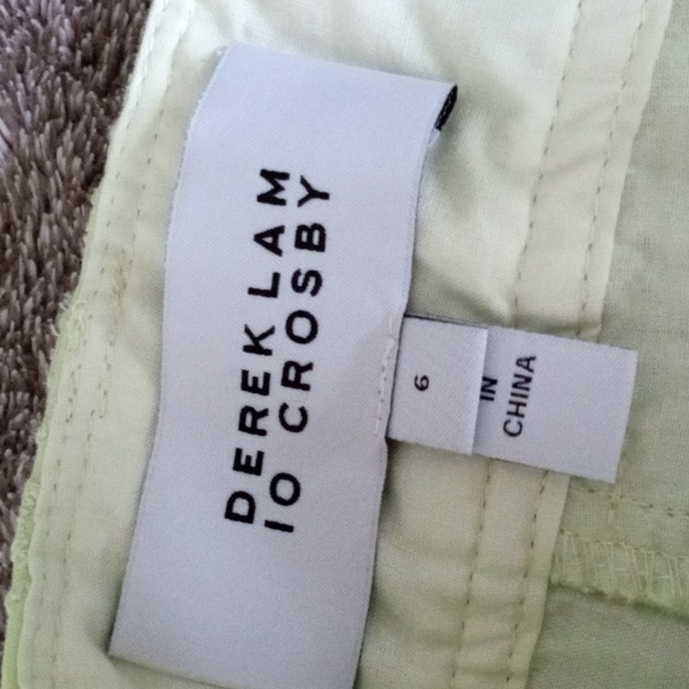 Derek Lam 10 Crosby Mila Utility Pants in Matcha - Picture 4 of 12